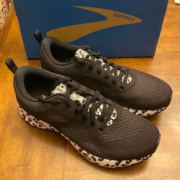 Brooks Shoes Brooks Revel Cheetah Print Print Running Brooks